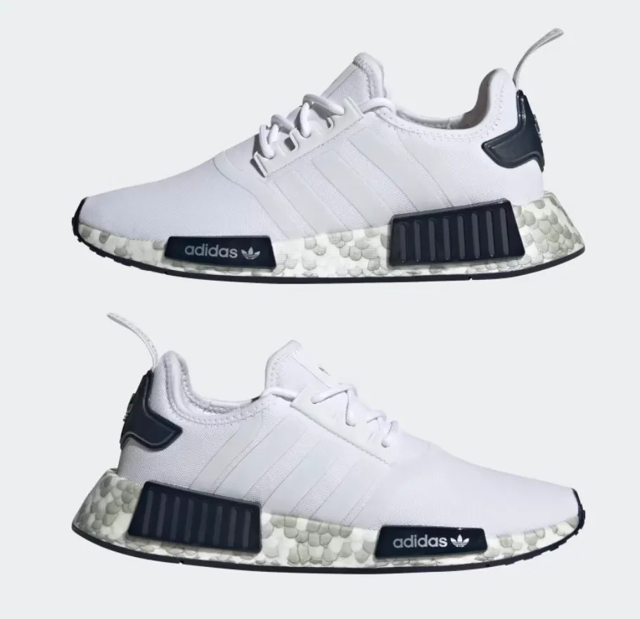 Adidas NMD_R1 Womens Shoes (Cloud White / Magic Grey / Legend Ink)