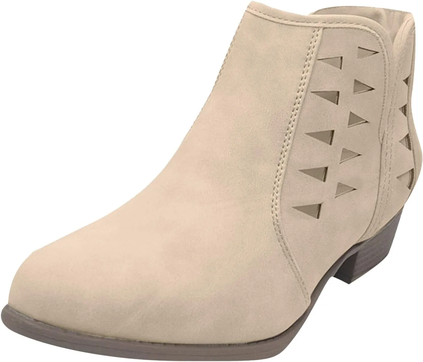 Ankle Boots for Women Fall Boots for Women 2024 Fashion Women Low Ankle Pointed Toe Ankle Ladies Shoes Leisure Dressy