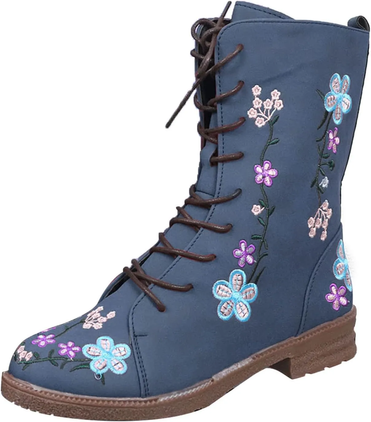 Ankle Cowboy Boots for Women Womens Fall Boots 2024 Gray Boots Heeled Combat Boots for Women Womens Ankle Boots Black Brown Ankle Boots for Women