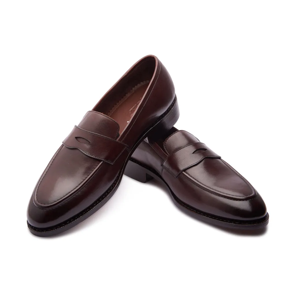 Aurus, Penny Loafer - Brown | Hand Welted Classics Collection