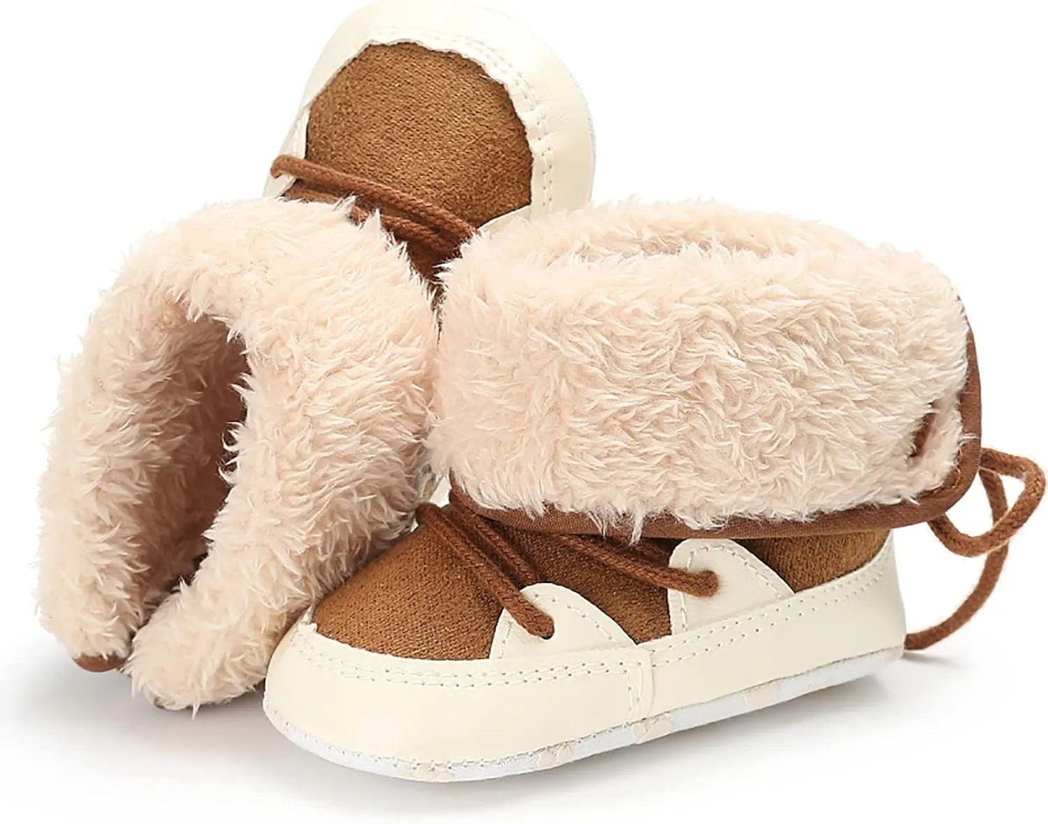 Baby Booties Newborn Girl Boy Shoes Infant Winter Warm Boots Rubber Sole Slip Prewalker Boots Toddler Girl Shoe Boots
