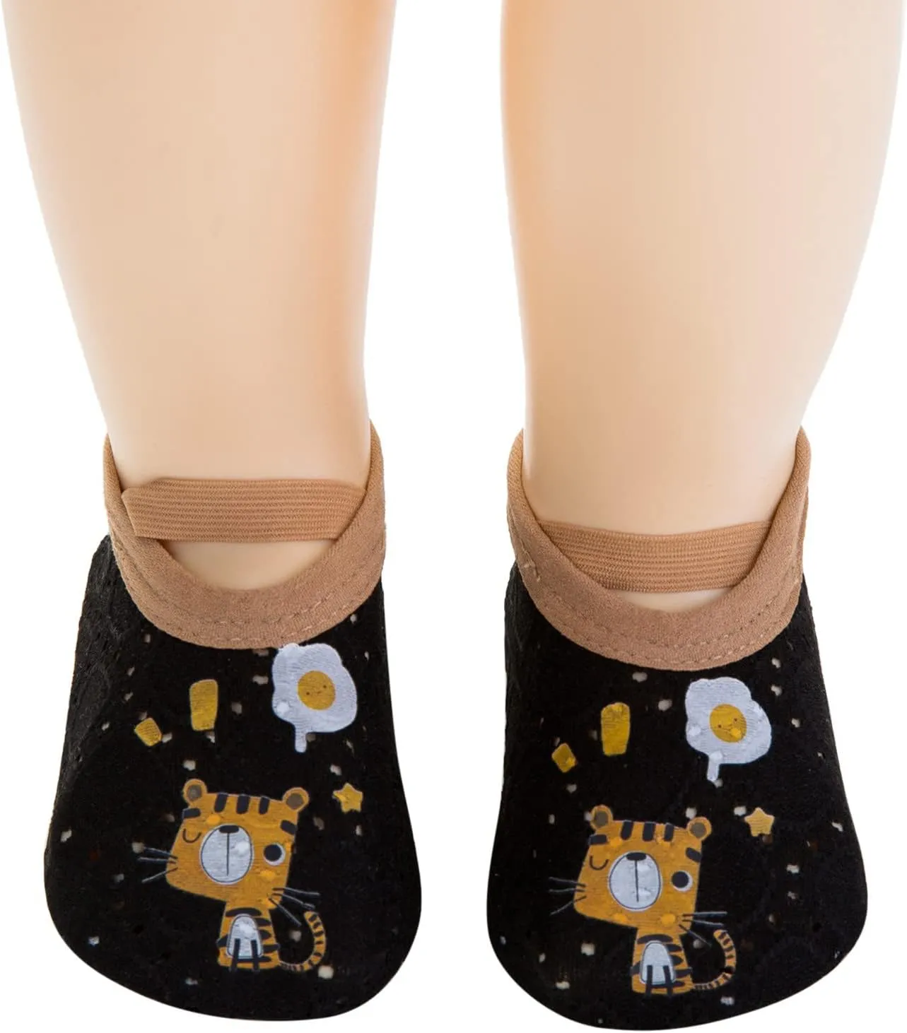Baby Girl Shoes,Kids Boys Girls Cartoon Animal Pattern Socks Barefoot Shoes Socks Non Slip Floor Mesh Shoes Cute B
