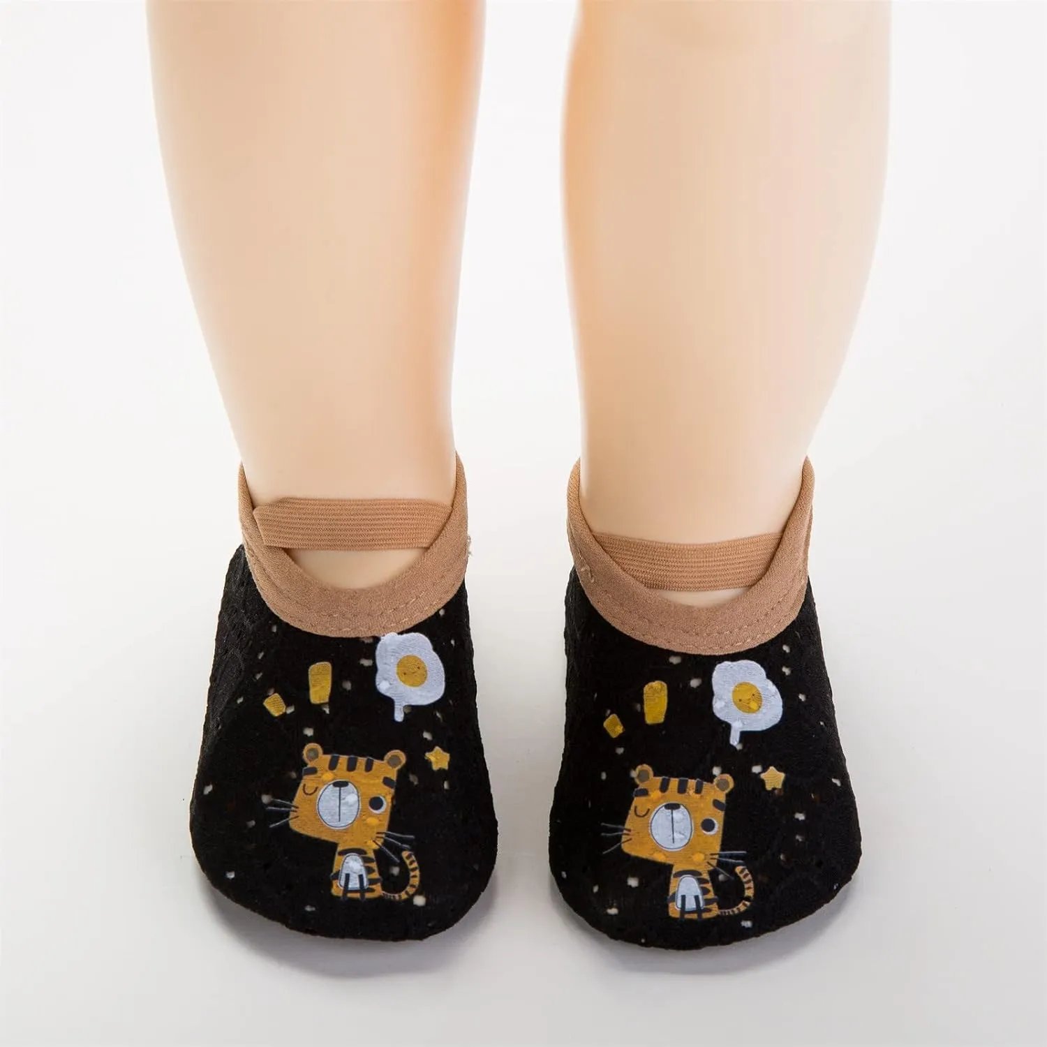 Baby Girl Shoes,Kids Boys Girls Cartoon Animal Pattern Socks Barefoot Shoes Socks Non Slip Floor Mesh Shoes Cute B