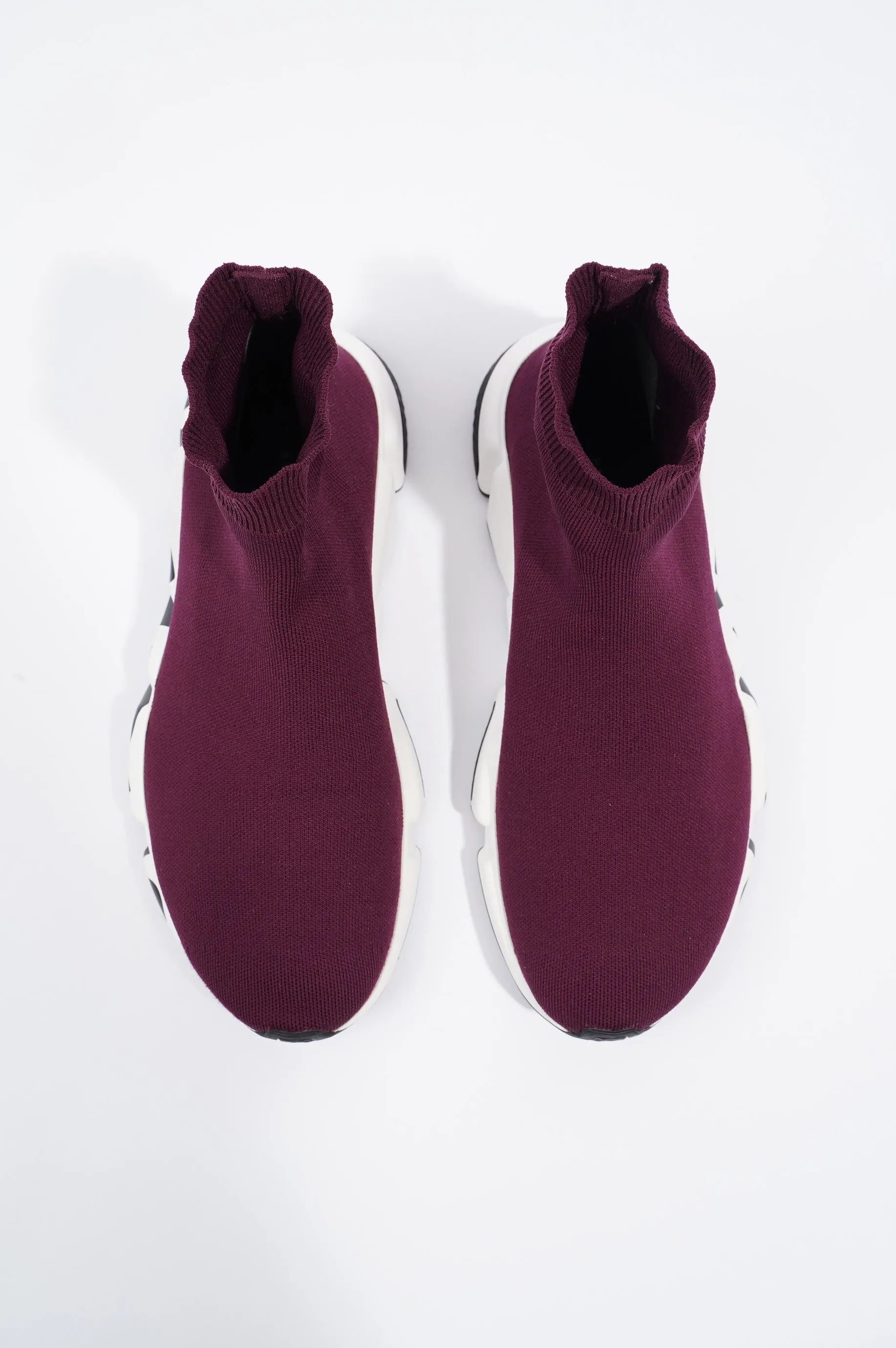 Balenciaga Mens Speed Plum / White / Black / Graffiti EU 39 / UK 5