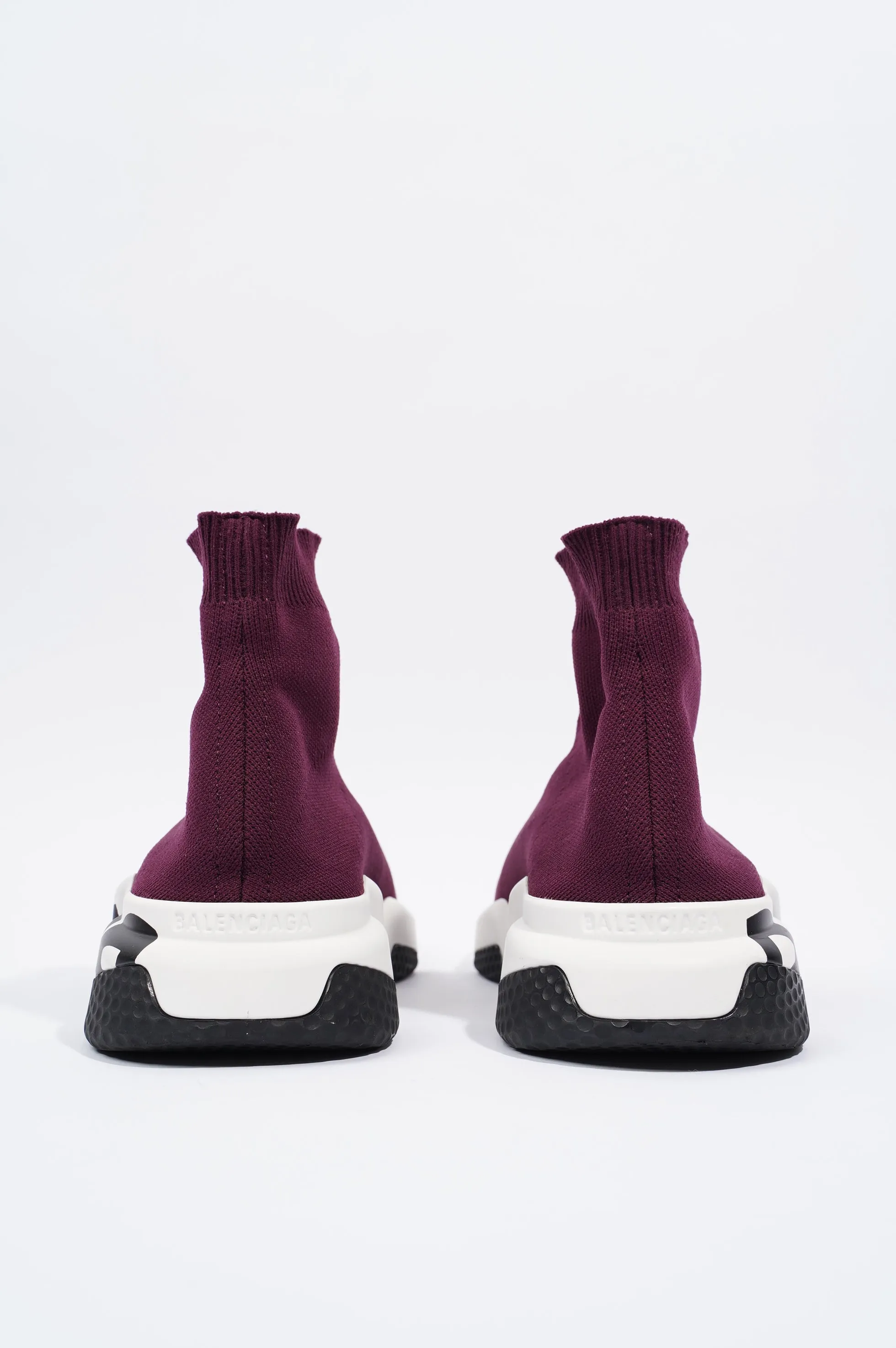 Balenciaga Mens Speed Plum / White / Black / Graffiti EU 39 / UK 5