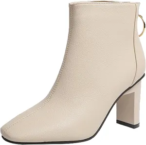 Black Ankle Boots for Women Ladies Boots Wide Calf Cowboy Boots Botas Para Mujeres Ankle Boots for Women Low Heel Dressy Dressy Ankle Booties for Women Evening