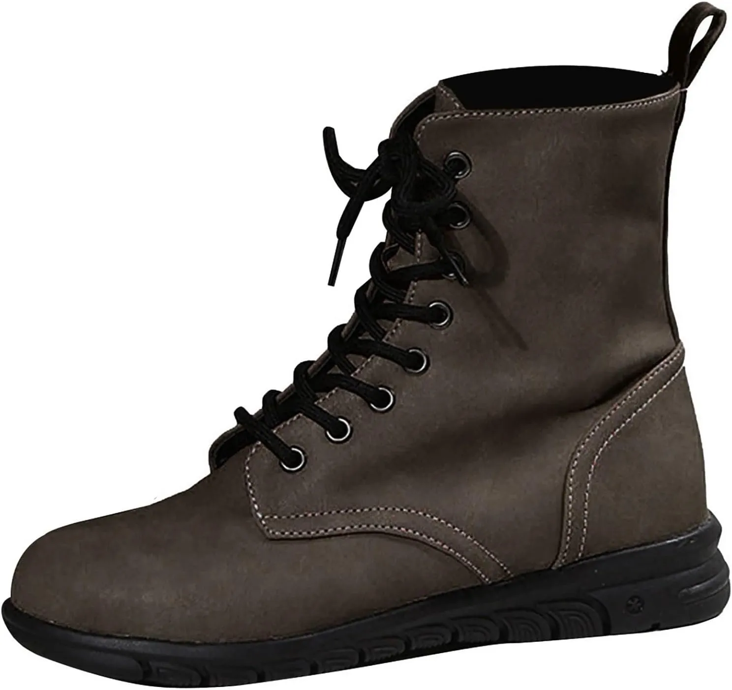 Black Booties Red Ankle Boots for Women Boots Woman Womens Black Winter Boots Combat Boots Womens Black Ankle Booties Military Lace Up Leather Sprained Ankle Boot for Women Small