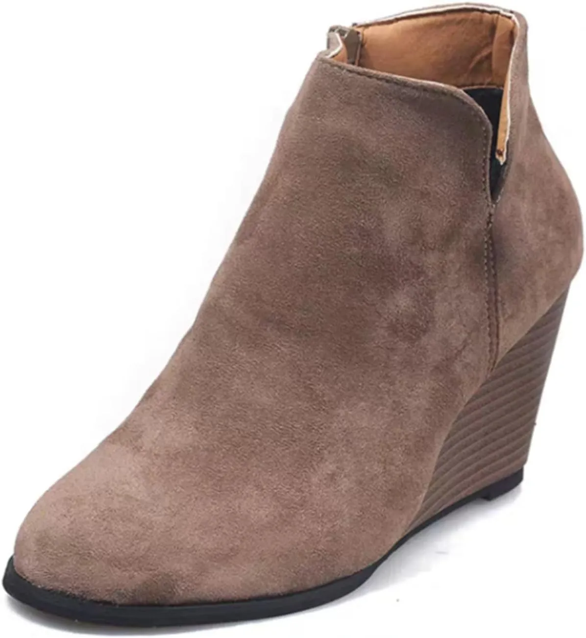 Botines De Mujer Casual Boots for Women Denim Boots Low Heel Dress Boots for Women Ankle Boots for Women with Heel Leather Women's Wide Width Flat Booties
