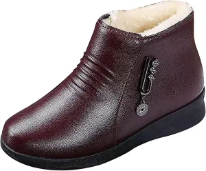 Botines De Mujer Casual Boots for Women Denim Boots Low Heel Dress Boots for Women Ankle Boots for Women with Heel Leather Women's Wide Width Flat Booties