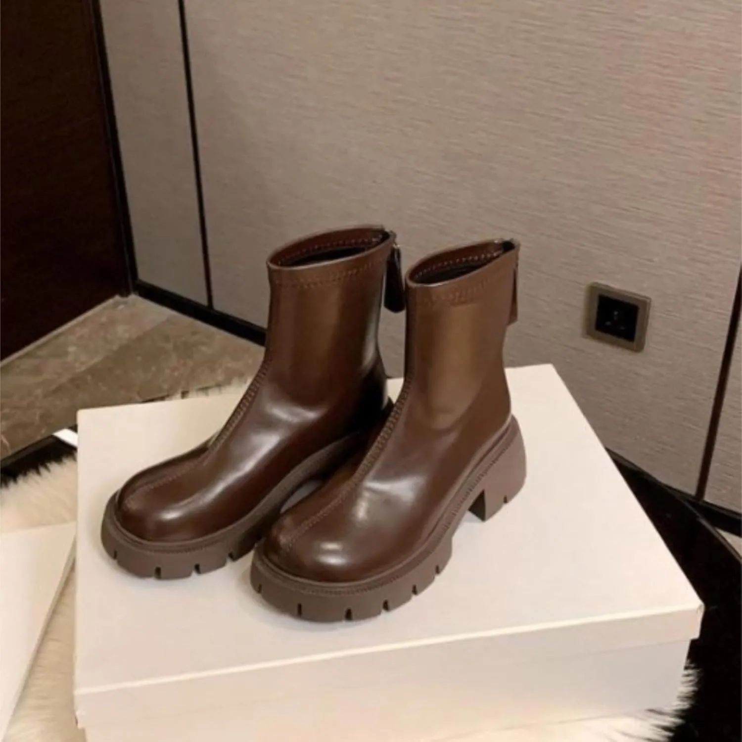 Botines Para Mujer Ankle Boots with Heel White Boots Ankle Half Boots for Women Low Heel Black Ankle Boots for Women No Heel White Ankle Boots for Women Fall