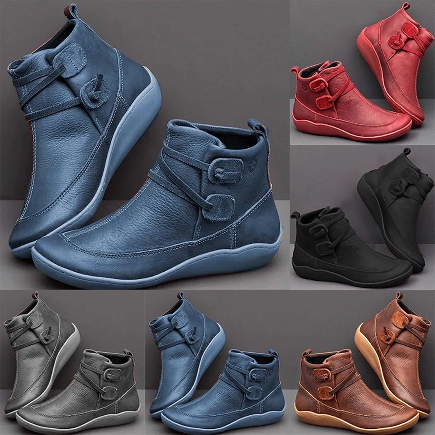Botines Para Mujer Boots for Women Ankle Booties Metallic Cowboy Boots for Women Boots for Women Ankle Boots for Women Wide Width No Heel White Ankle Boots Chunky Heel