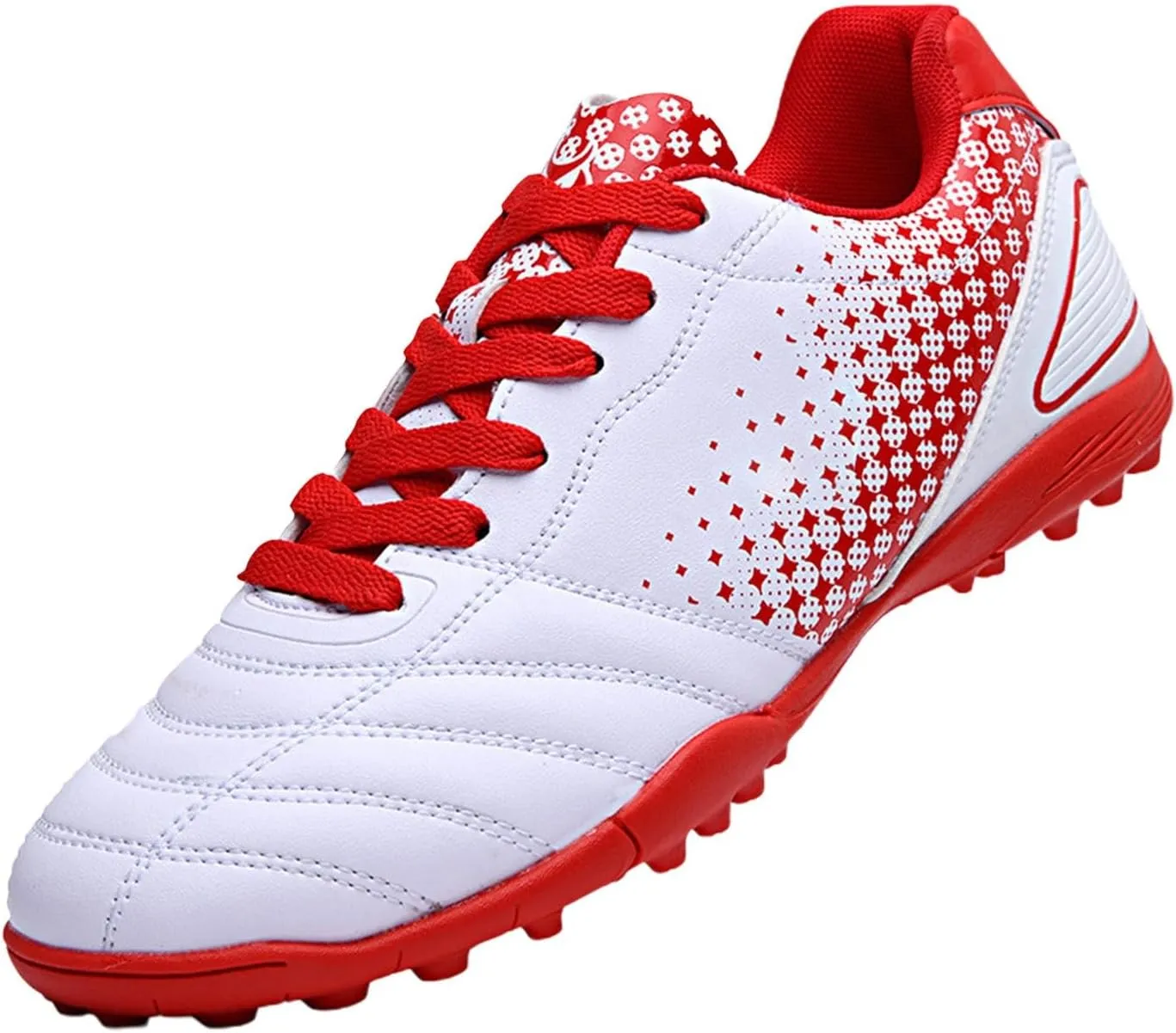 Boys Girls Soccer Cleats Kids Football Shoes High Top Training Youth Football Cleats Outdoor Athletes Shoes
