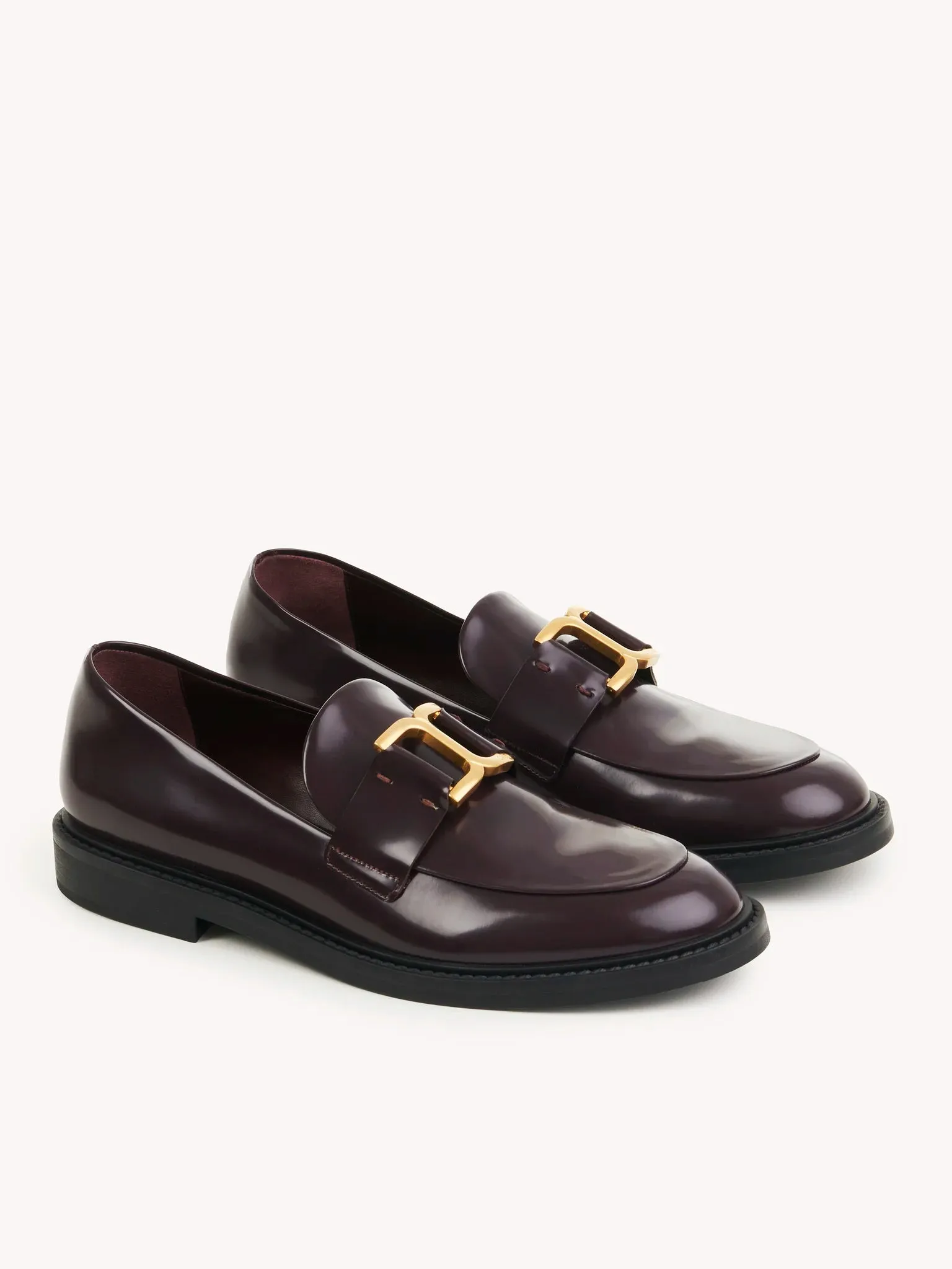 CHLOÉ MARCIE LOAFER DEEP RUBY