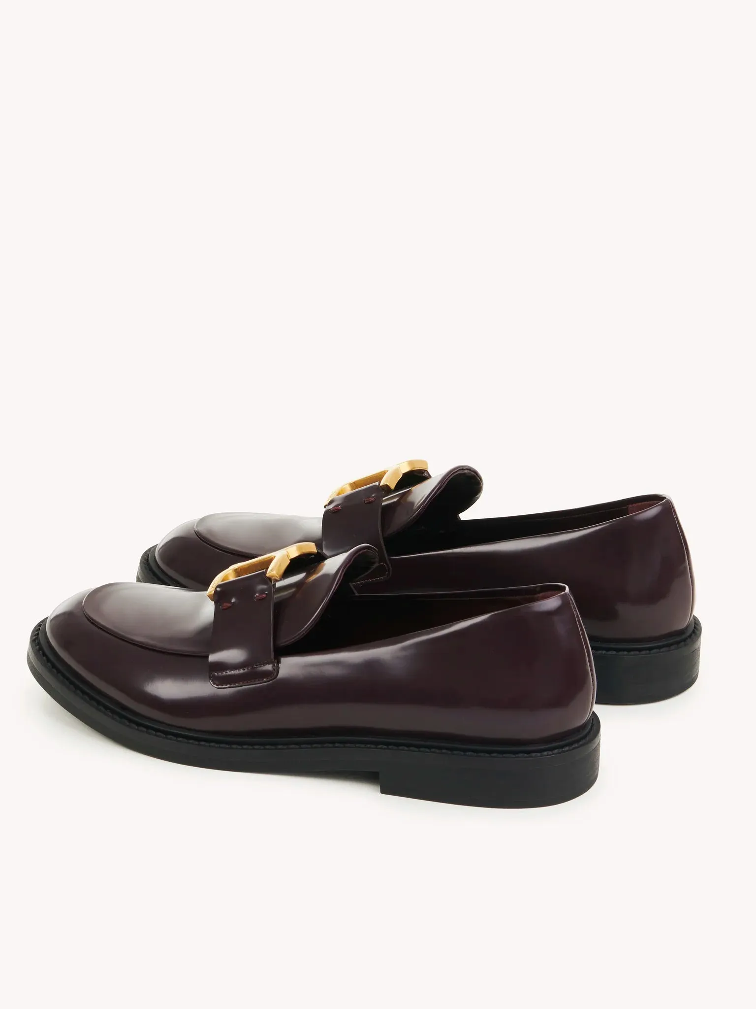 CHLOÉ MARCIE LOAFER DEEP RUBY