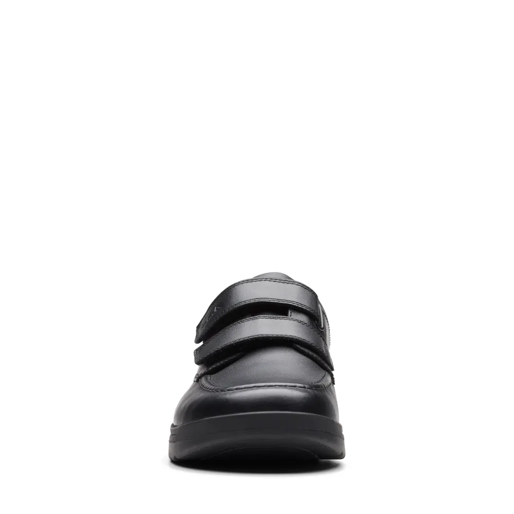 Clarks Goal Style Y Black Leather