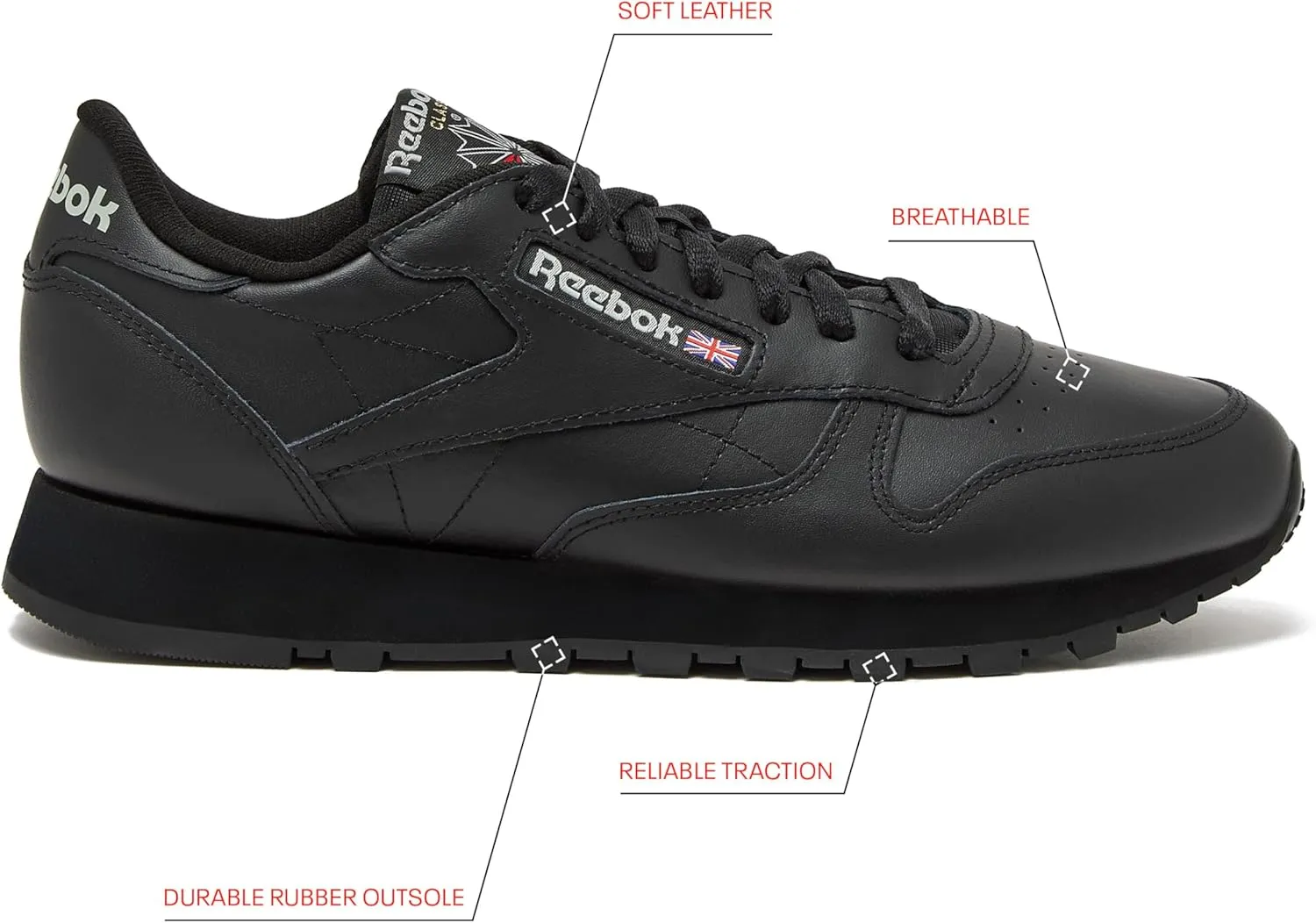 Classic Leather Sneakers for Men