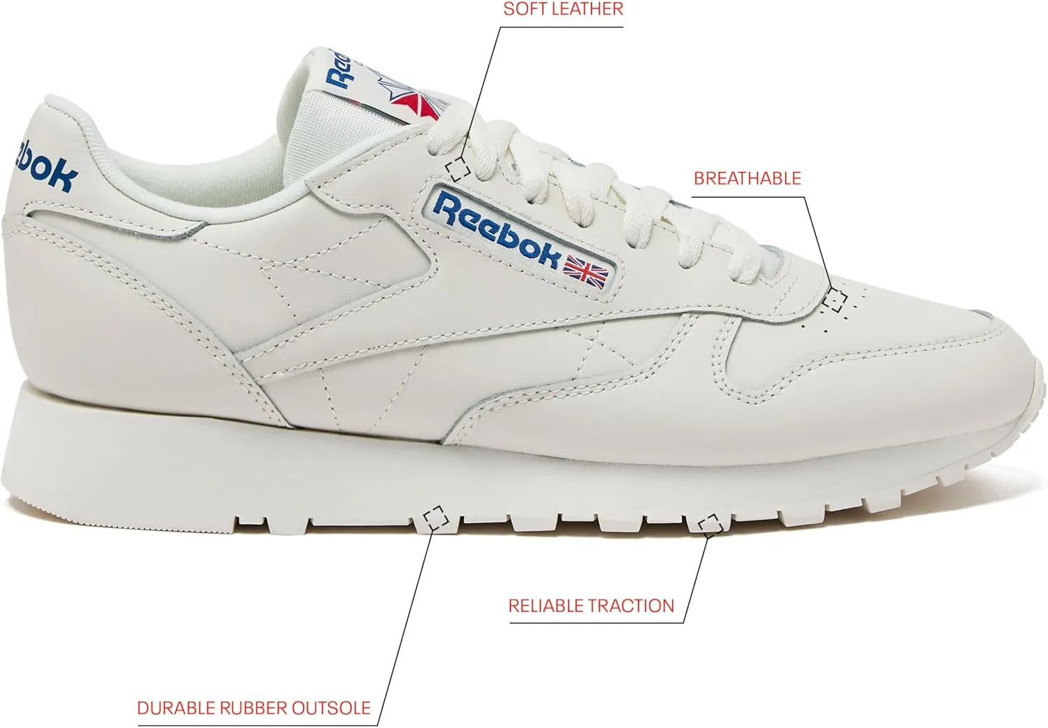 Classic Leather Sneakers for Men