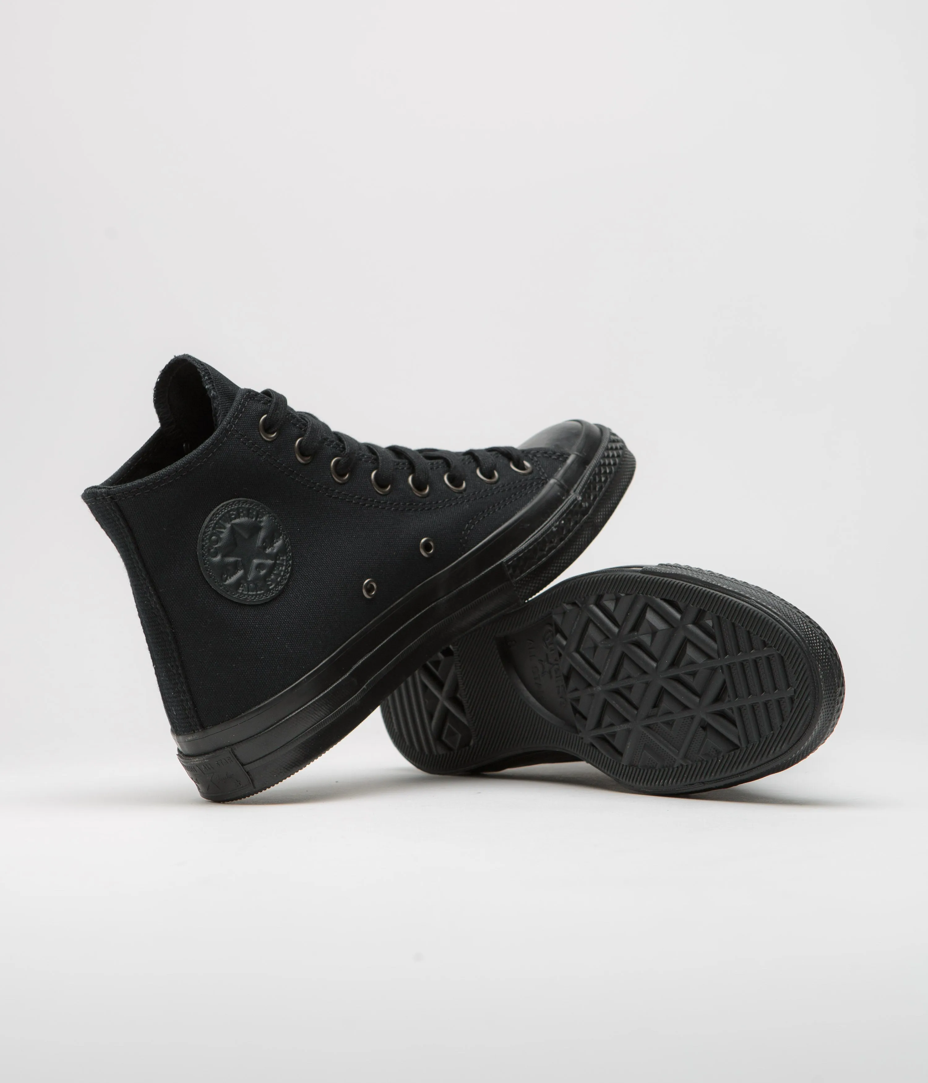 Converse Chuck 70 Hi Shoes - Black / Almost Black / Black