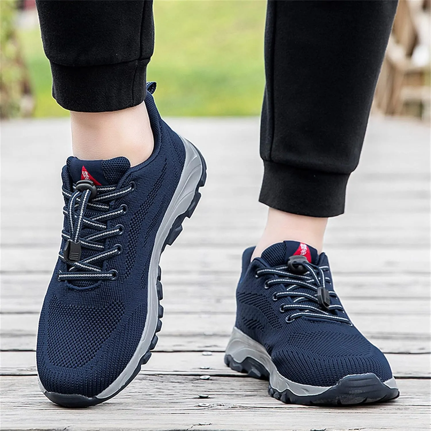Couple Men's Spring and Summer New Non Slip Walking Fashion Light Shoes Middle and Elderly Sneaker for Men Size 11wide