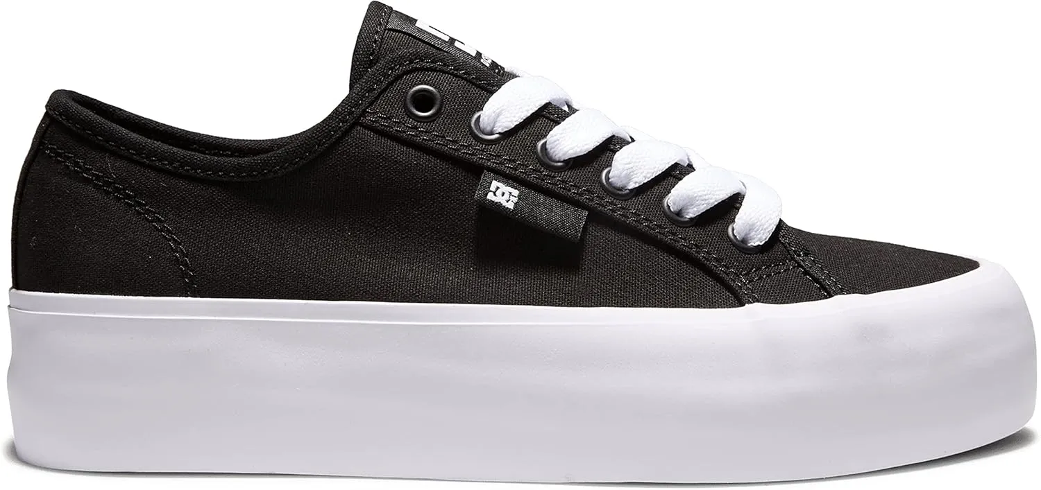 DC Shoes Women's Manual Platform Low Shoe Skate