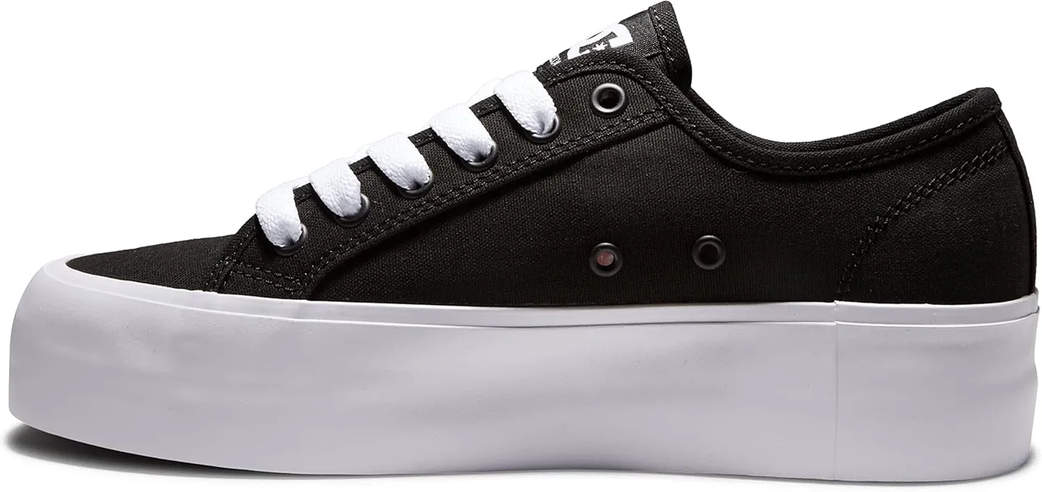 DC Shoes Women's Manual Platform Low Shoe Skate