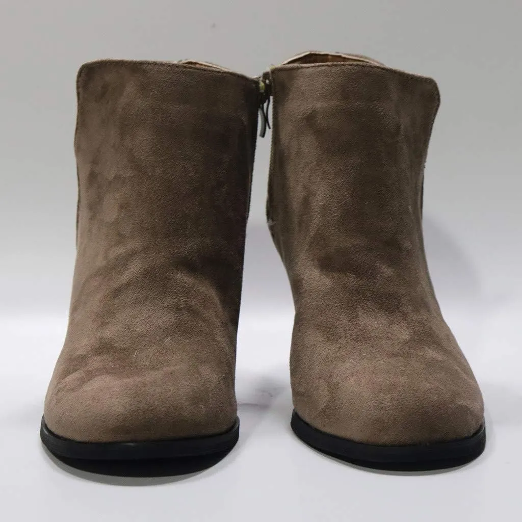 Dress Boots Women Red Ankle Boots Pointed Boots Womens Gray Boots Dressy Leather Ankle Boots for Women Low Heel Women's Ankle Boots Size 11 Wide Width