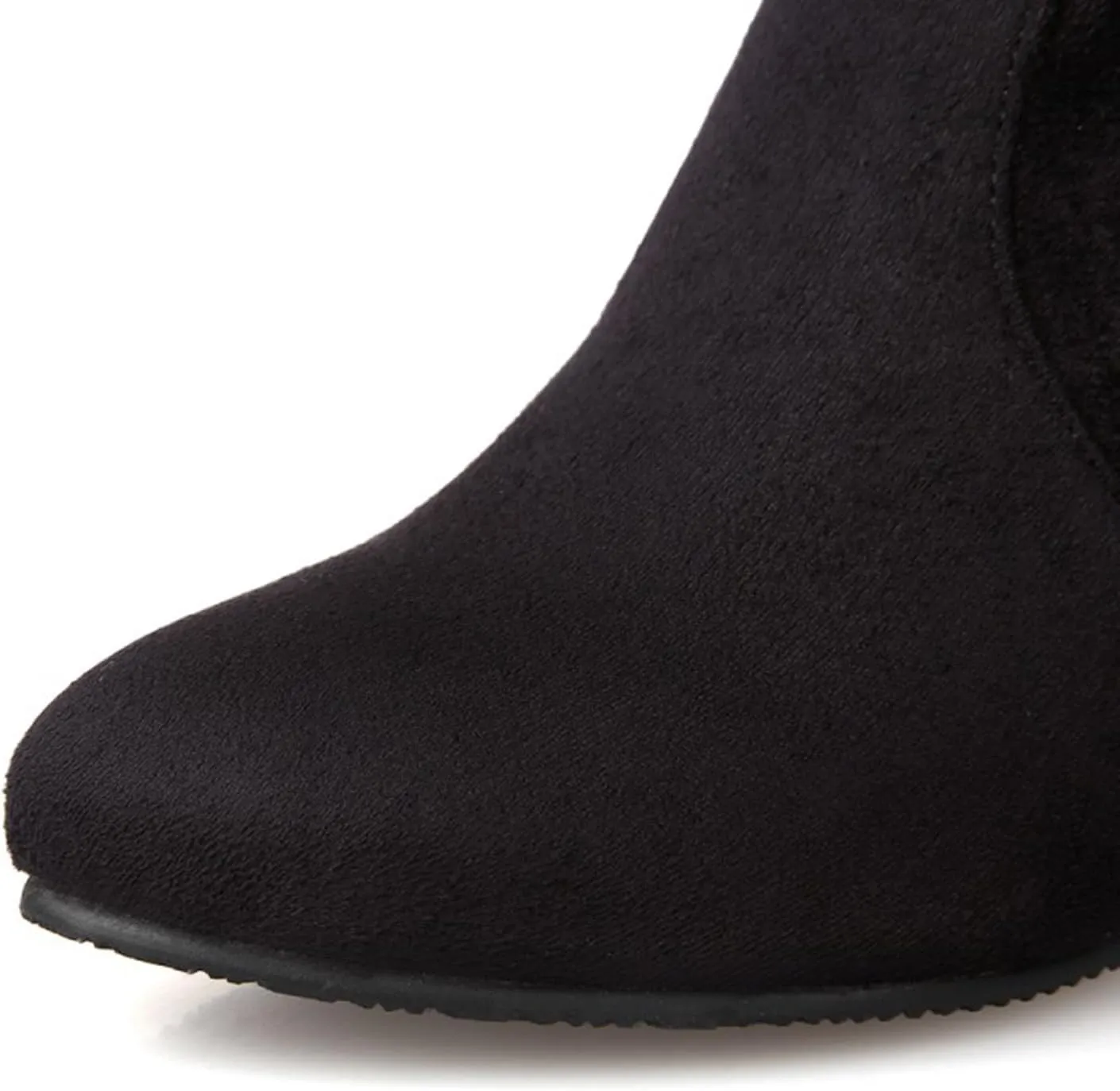 Fashion Women Mid Calf Boots Comfortable Casual Women Boots Ladies Fashion Retro Low Heels Suede Mid Calf Boots