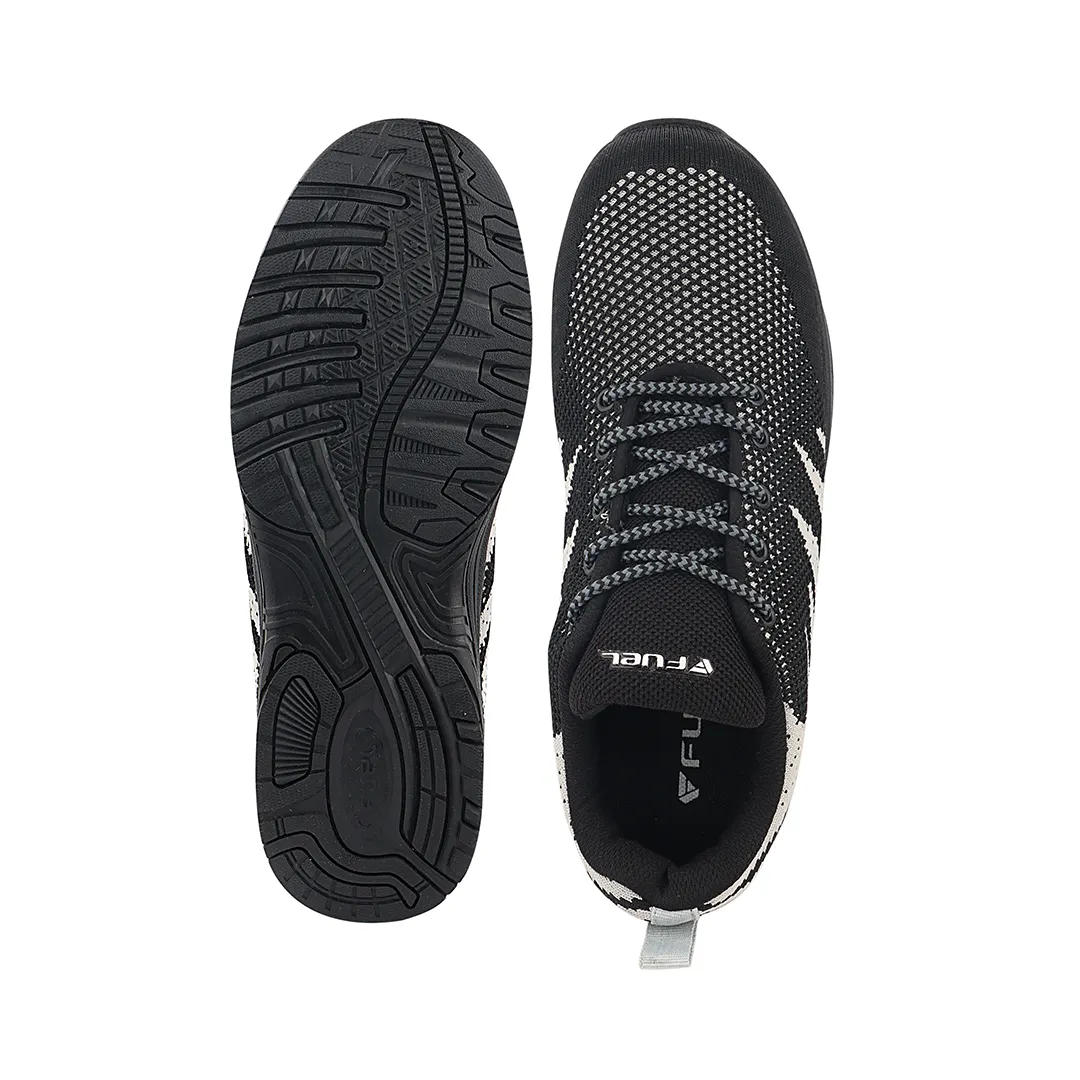 Fuel Gracy  Safety Shoes for Women's (Black-Grey)