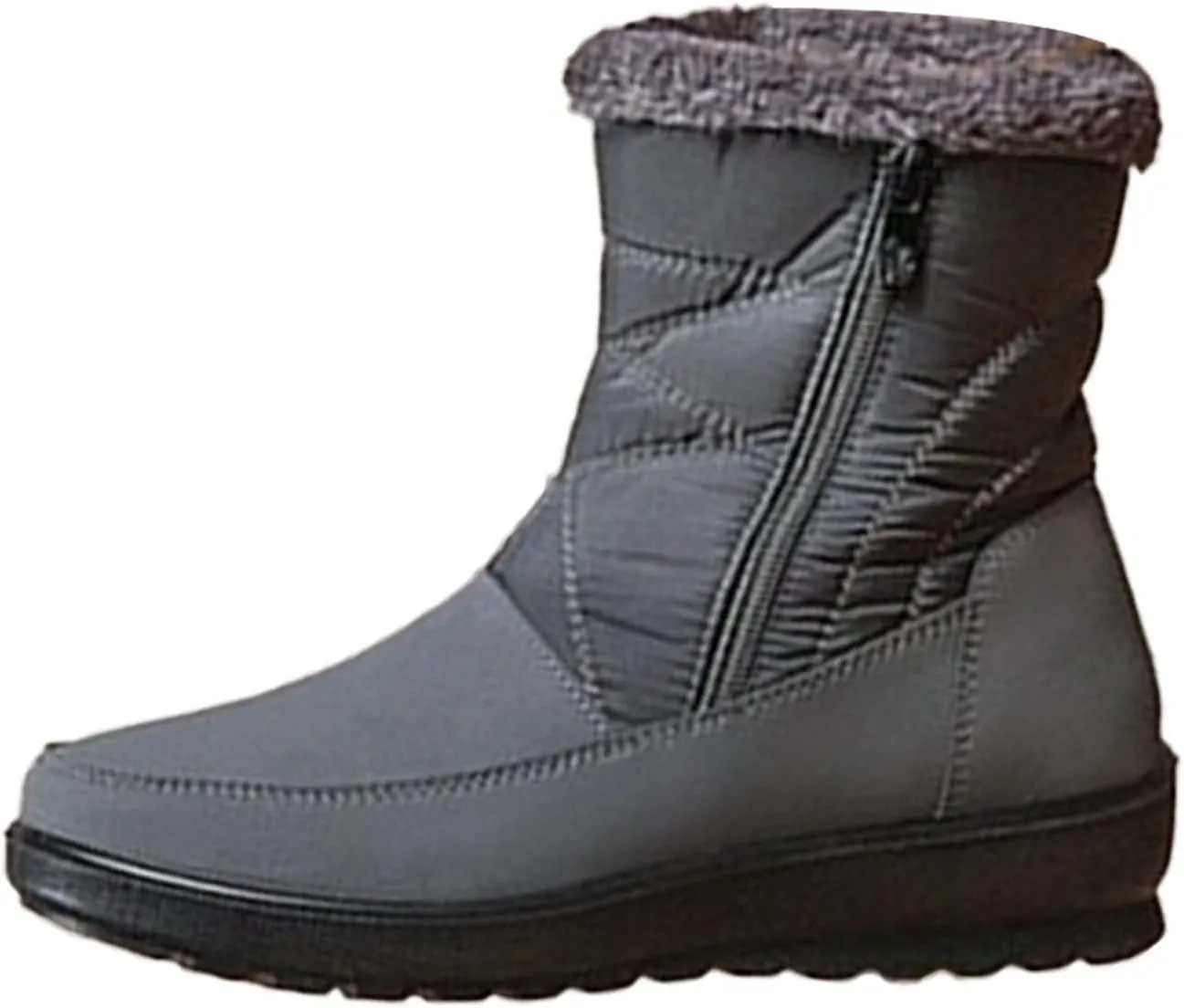 Furry Snow Boots for Women Zapatos Para Invierno Mujer Botas De Invierno Womens Duck Boots Winter Boots for Women Fashion Size 12