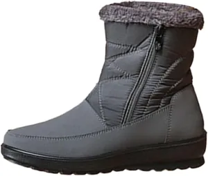 Furry Snow Boots for Women Zapatos Para Invierno Mujer Botas De Invierno Womens Duck Boots Winter Boots for Women Fashion Size 12