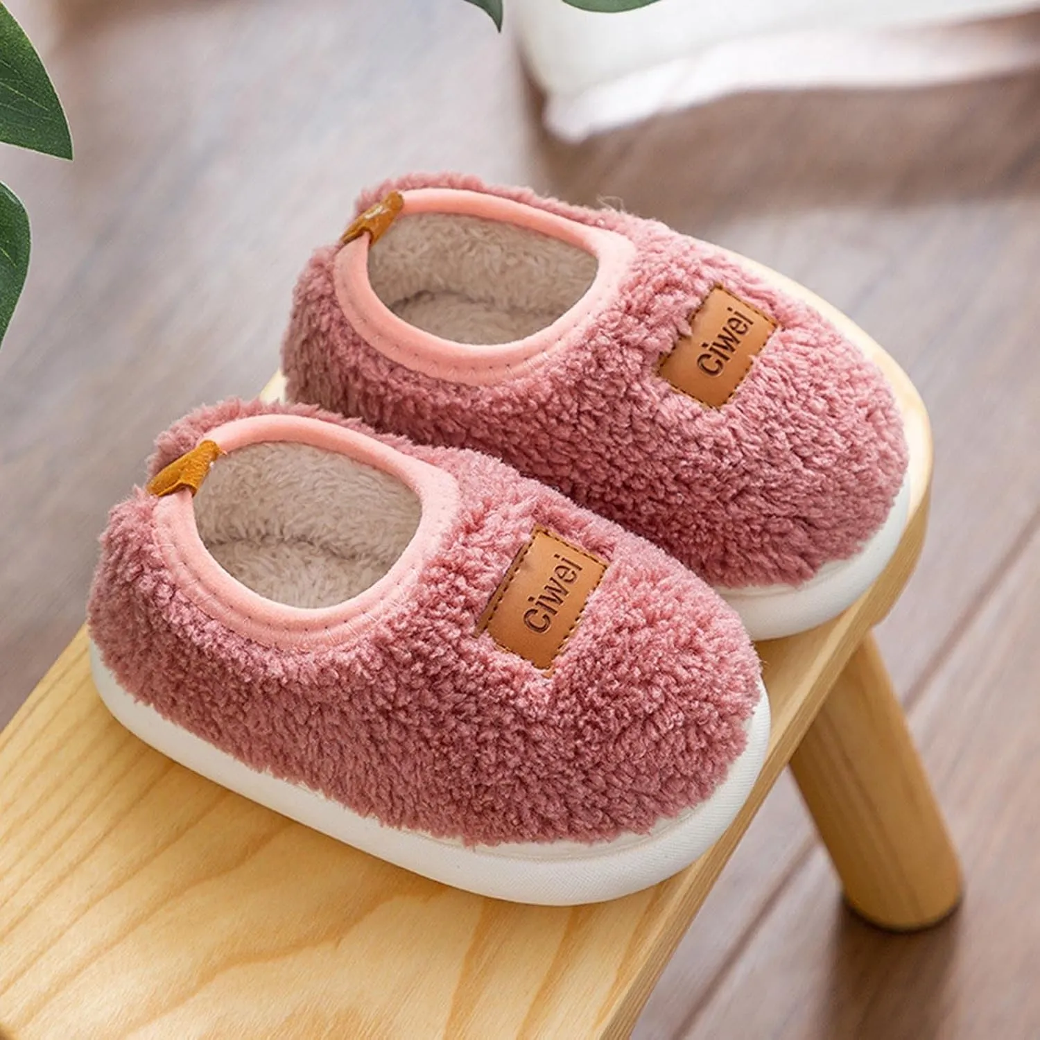 Girls Slippers Size 5 Big Girls Kids Slippers Girls Boys Slippers Cotton Comfy House Slippers Slides Shoes Toddlers