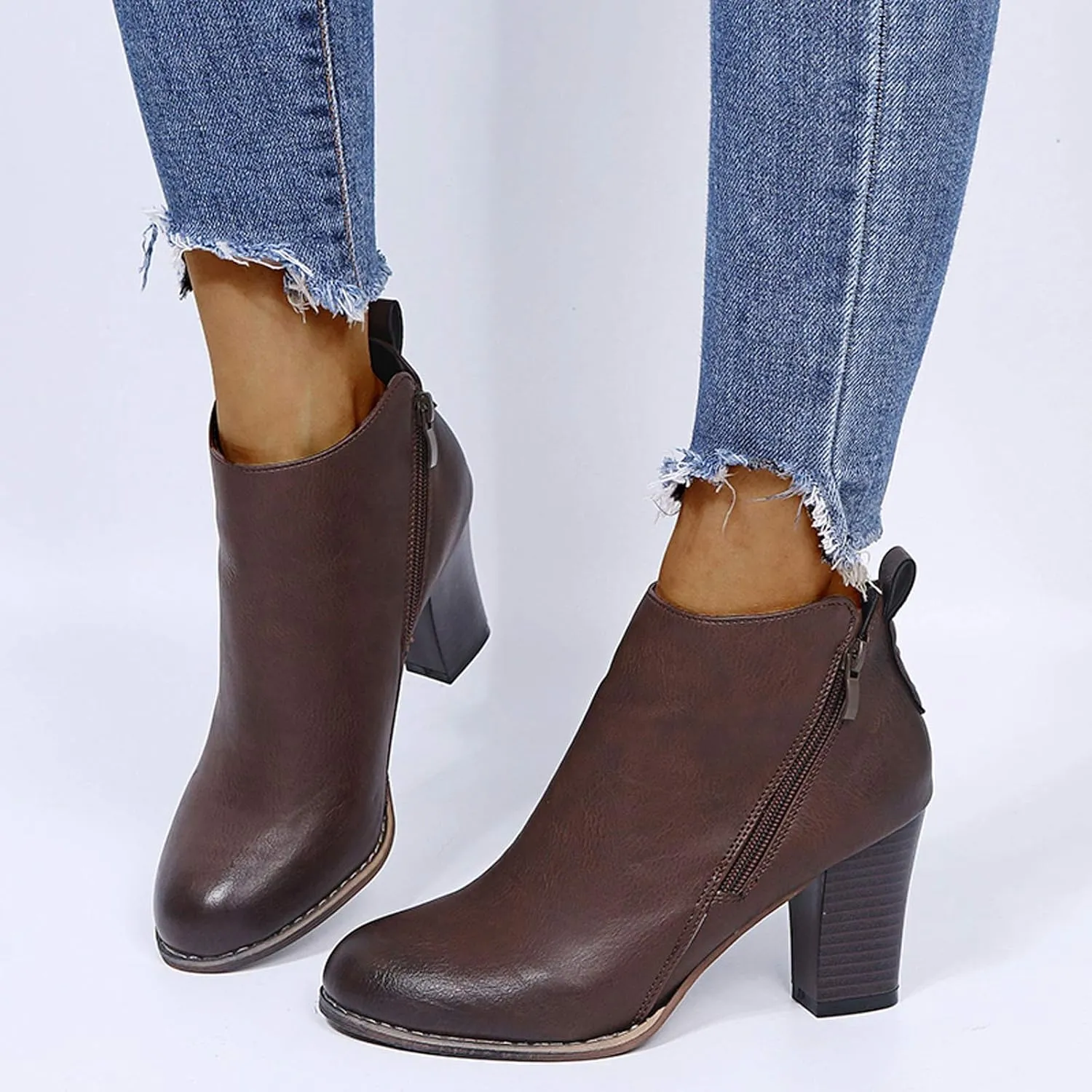 Glitter Ankle Boots Womens Western Booties Woman Work Boots Gray Women Womens Booties and Ankle Boots Women Shoes Boots Ankle Heels