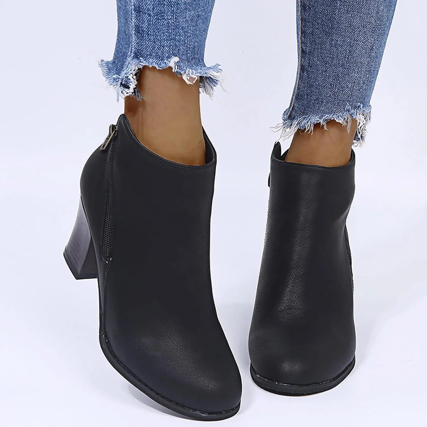 Glitter Ankle Boots Womens Western Booties Woman Work Boots Gray Women Womens Booties and Ankle Boots Women Shoes Boots Ankle Heels