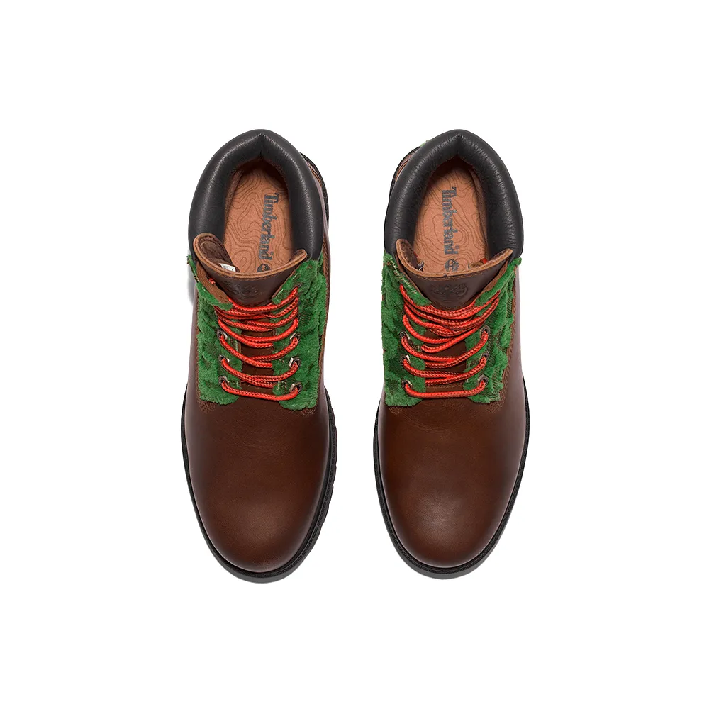 Heritage Black Pioneers 6-Inch Waterproof Boot 'Brown Full-Grain'