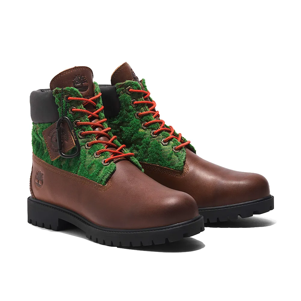 Heritage Black Pioneers 6-Inch Waterproof Boot 'Brown Full-Grain'