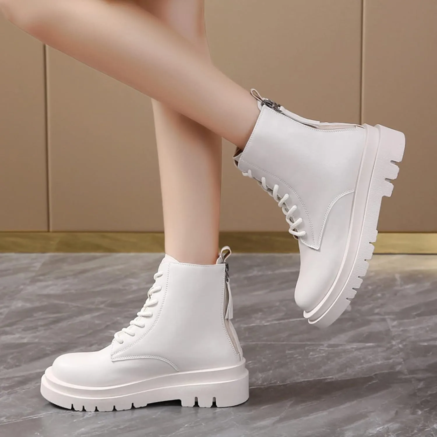 High Heel Ankle Boots for Women Western Booties for Women Orthopedic Boots for Women Winter Women Dressy Wide Width Womens Lace Up Ankle Boots Off White Womens Lace Up Ankle Boots Low Heel