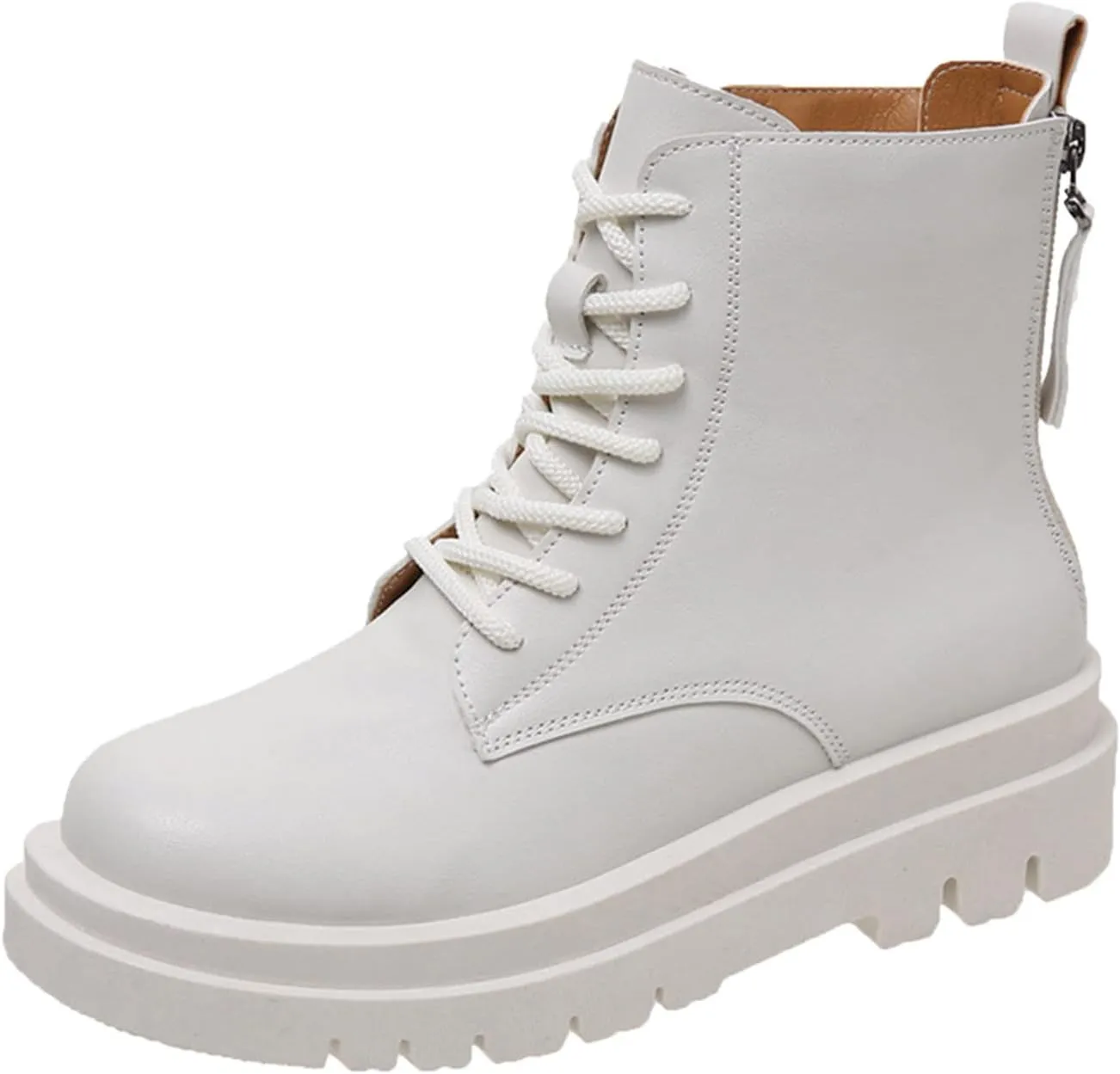 High Heel Ankle Boots for Women Western Booties for Women Orthopedic Boots for Women Winter Women Dressy Wide Width Womens Lace Up Ankle Boots Off White Womens Lace Up Ankle Boots Low Heel