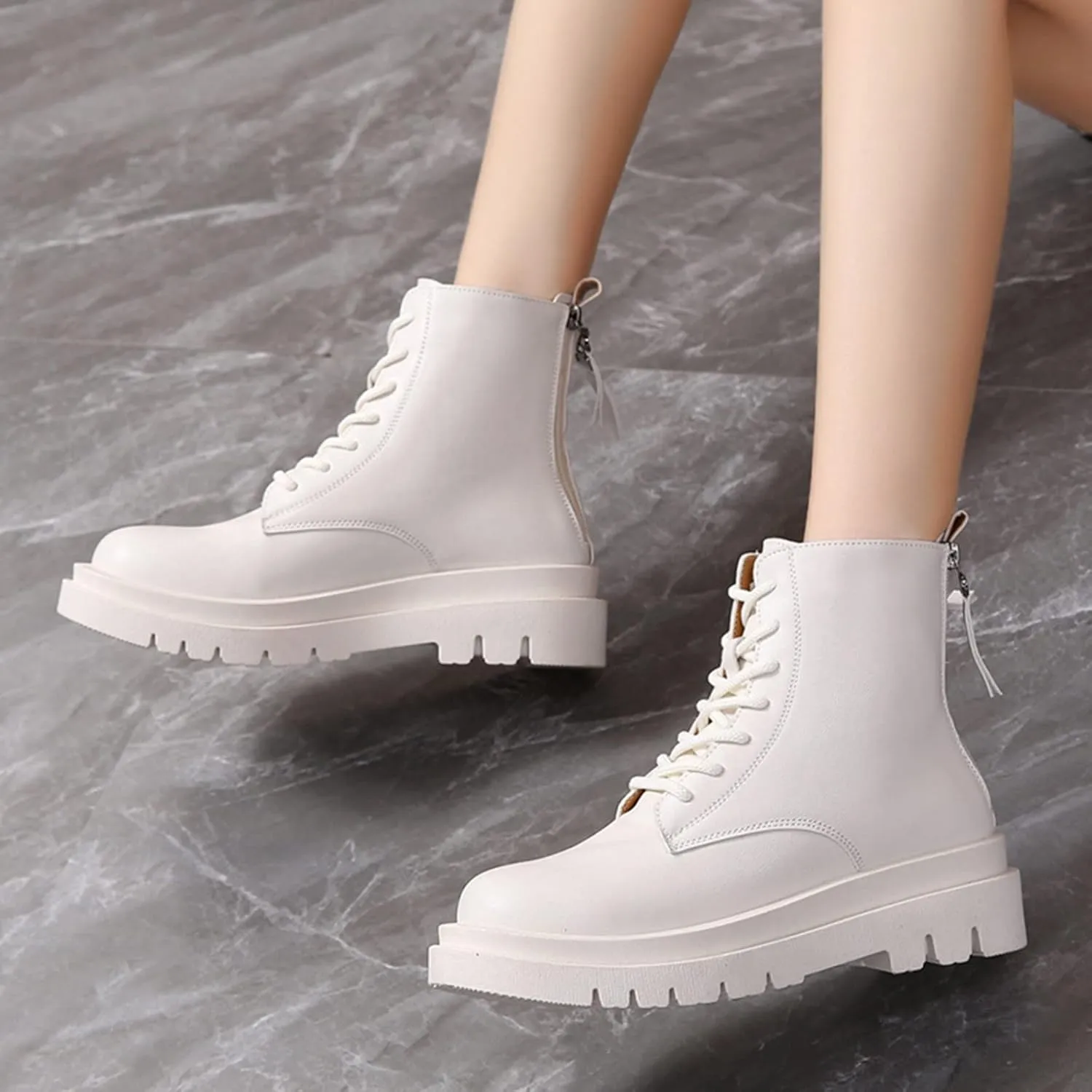 High Heel Ankle Boots for Women Western Booties for Women Orthopedic Boots for Women Winter Women Dressy Wide Width Womens Lace Up Ankle Boots Off White Womens Lace Up Ankle Boots Low Heel