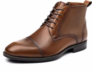 Holy dove Chelsea Boots Men ?C Genuine Leather,Chelsea Boots for Men with Side Zipper, Casual Slip-On Ankle Boots, Chukka & Oxford Style Dress Boots