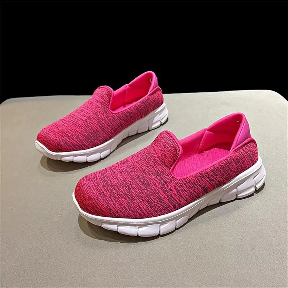 Jakcuz Stretch Fabric Casual Loafer Shoes for Women Non-Slip Lightweight Comfortable Slip on Walking Shoes