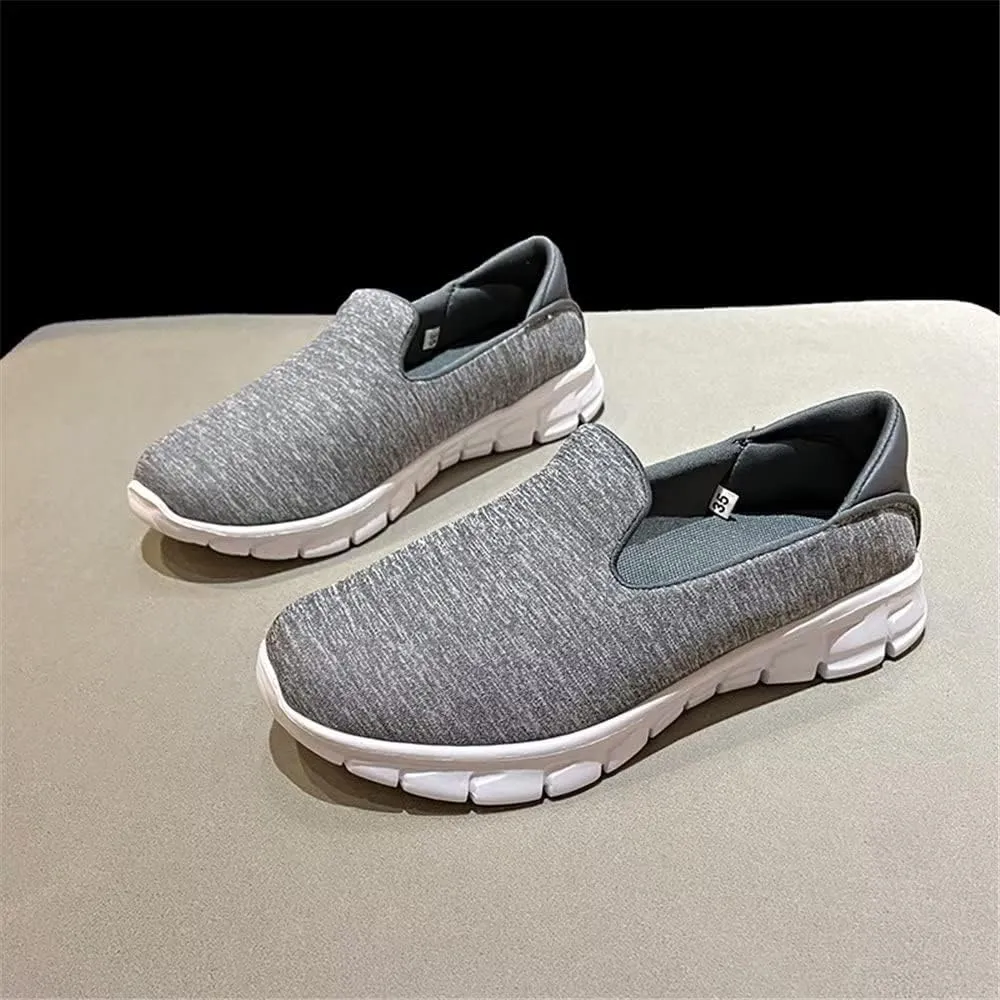 Jakcuz Stretch Fabric Casual Loafer Shoes for Women Non-Slip Lightweight Comfortable Slip on Walking Shoes