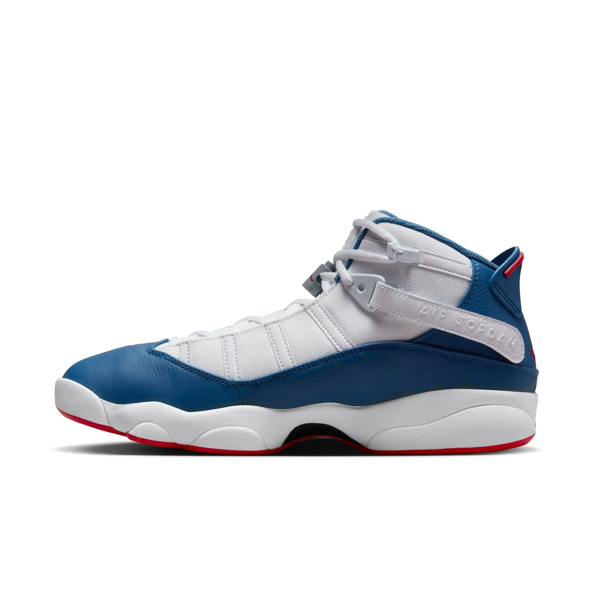 Jordan - Men - 6 Rings - White/True Blue/University Red