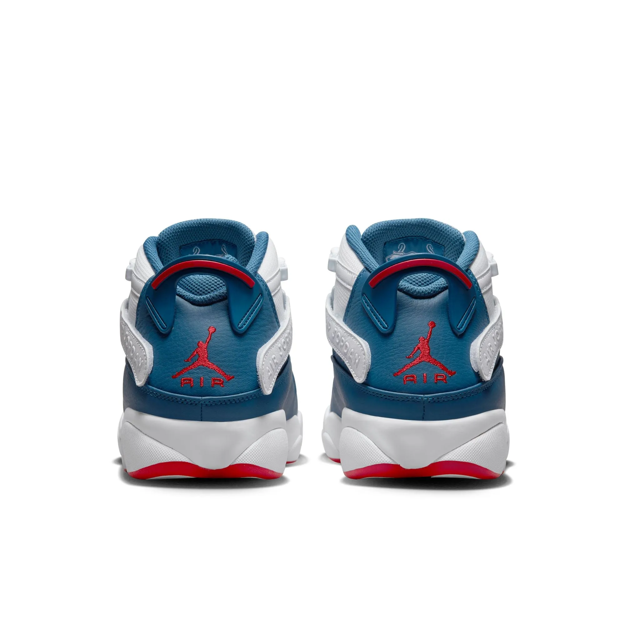 Jordan - Men - 6 Rings - White/True Blue/University Red