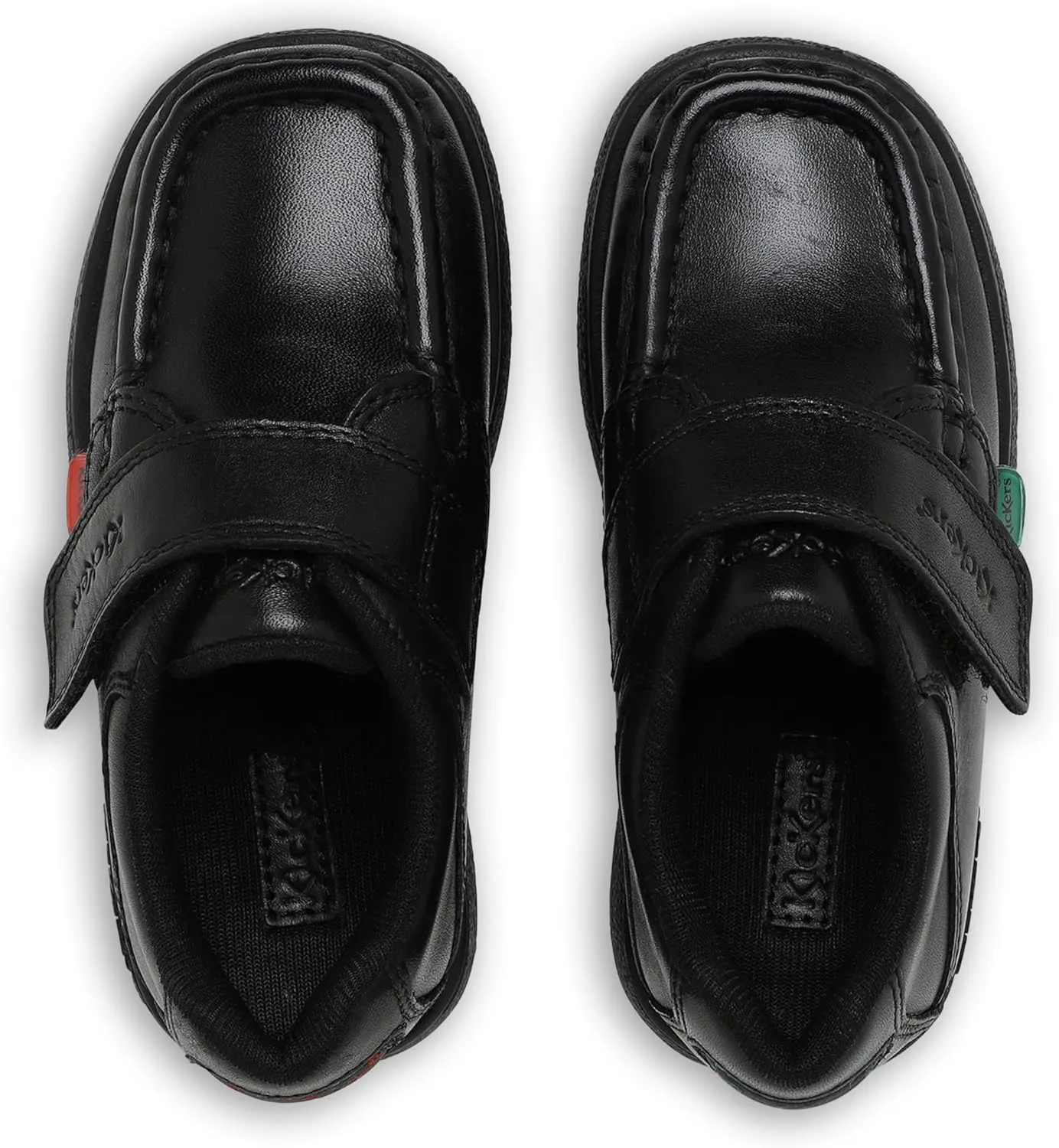 Kickers Boy's Moccasins Leather Shoes