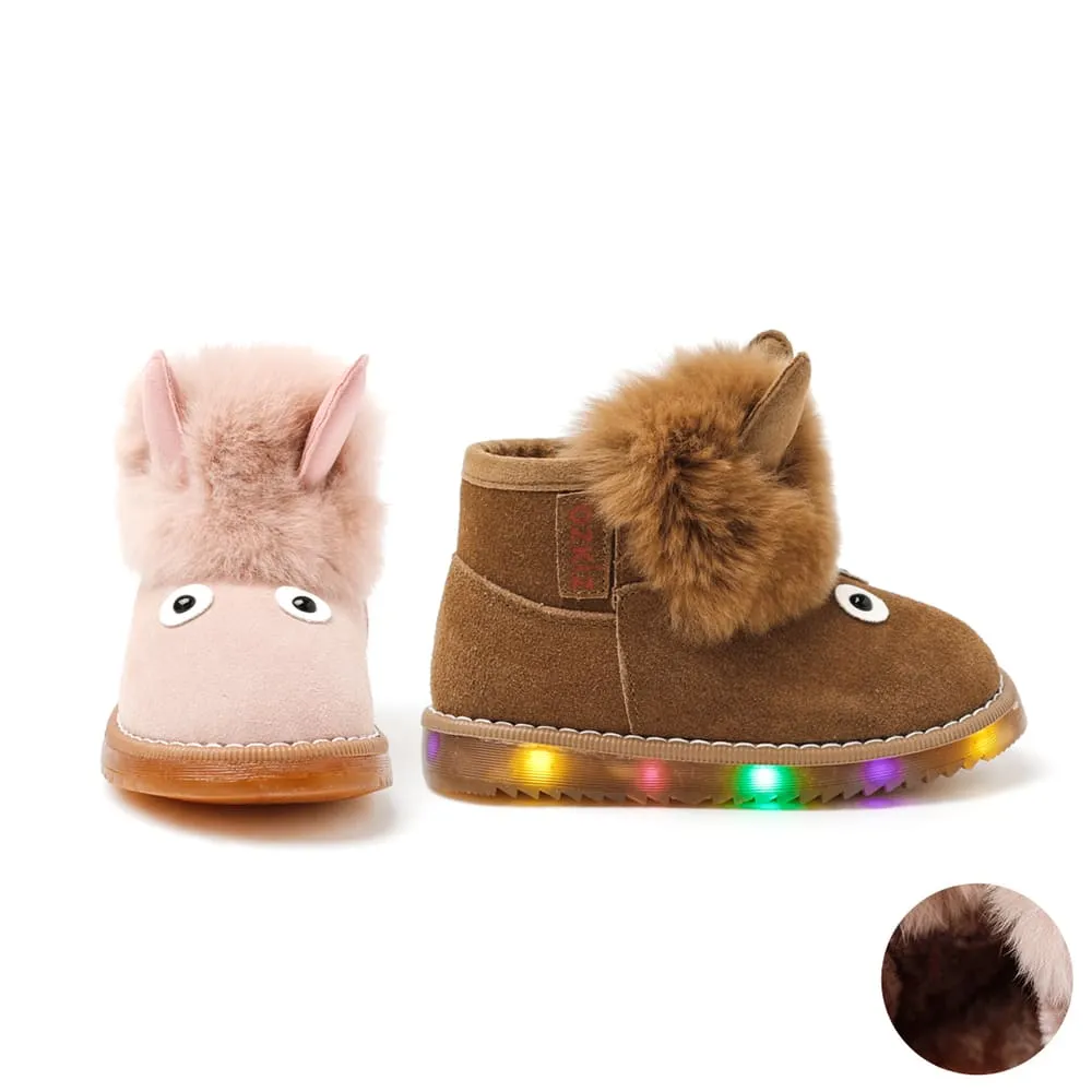 'Kony Kony' LED Warm Fleece Boots