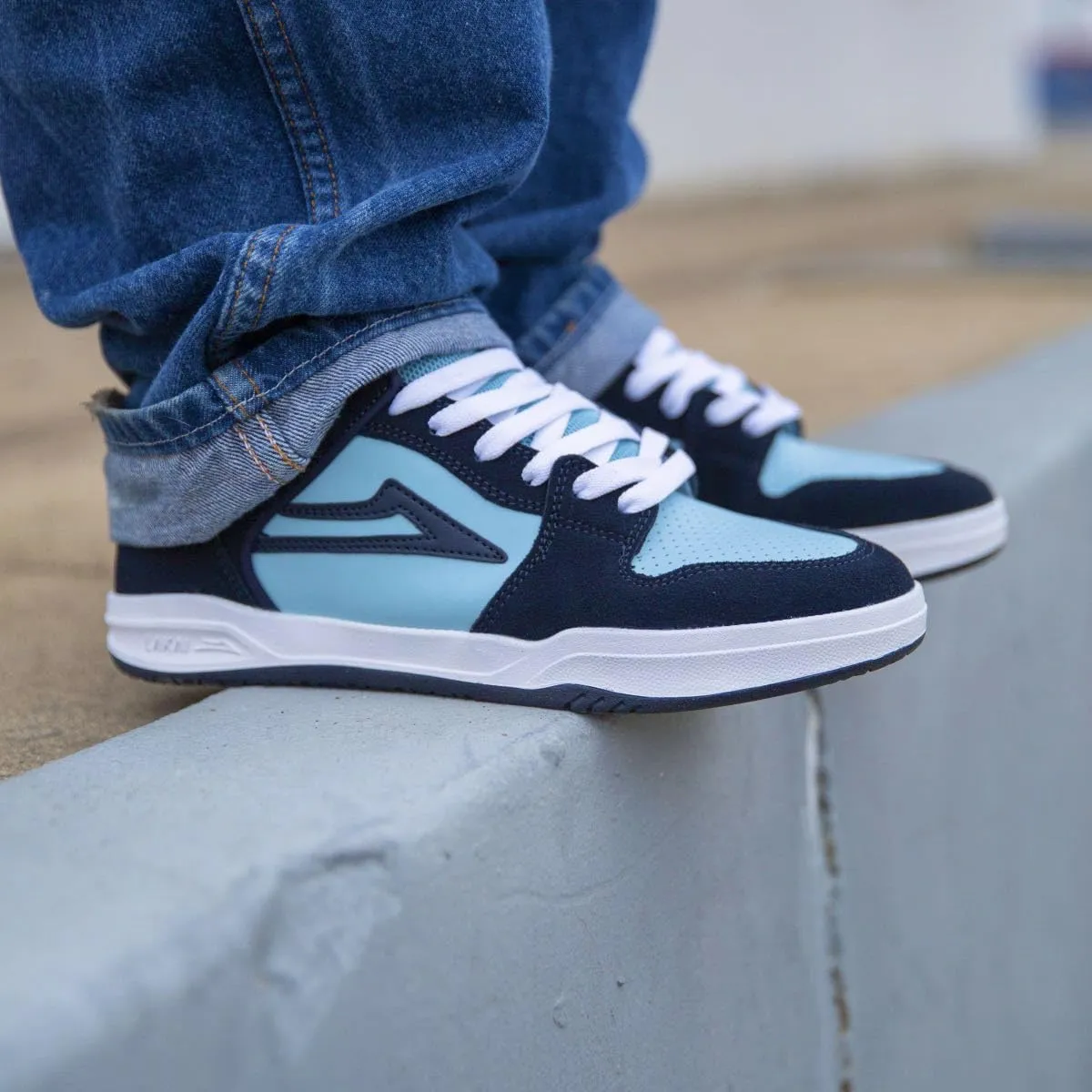 Lakai Men's Telford Low Skate Shoes - Classic Low Top Sneakers