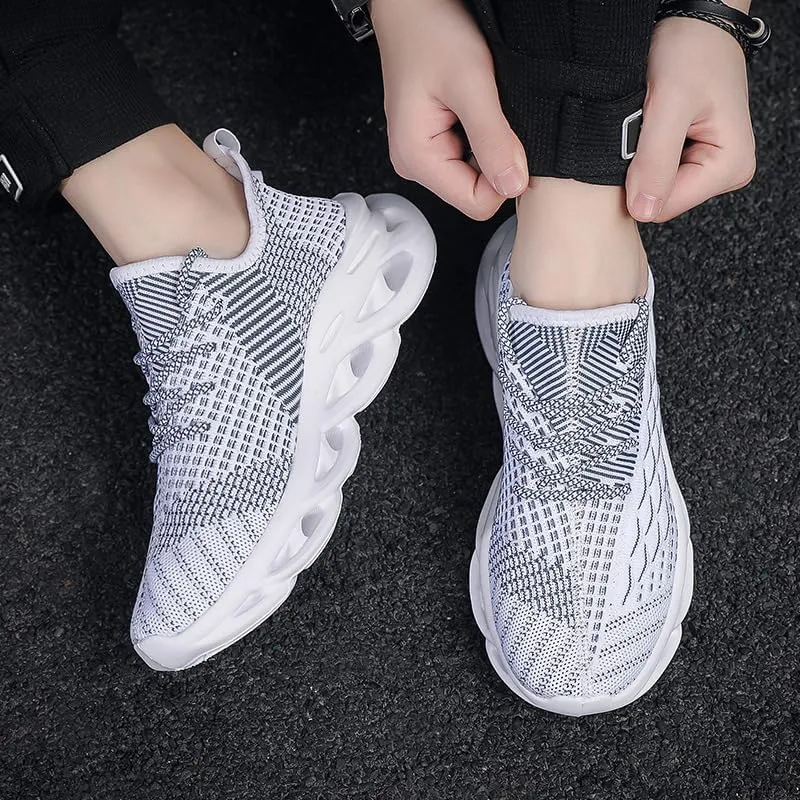 Large-Sized Fish-Scale Fabric Canvas Sneakers  Summer Thick-Sole Mens Shoes Coconut Shell Anti-Slip Sole