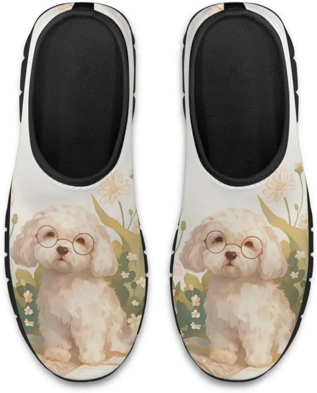 Low-Cut Animals Design Casual Shoes - Women's Walking Shoes, Tennis Shoes, Polyester Fabric Shoes