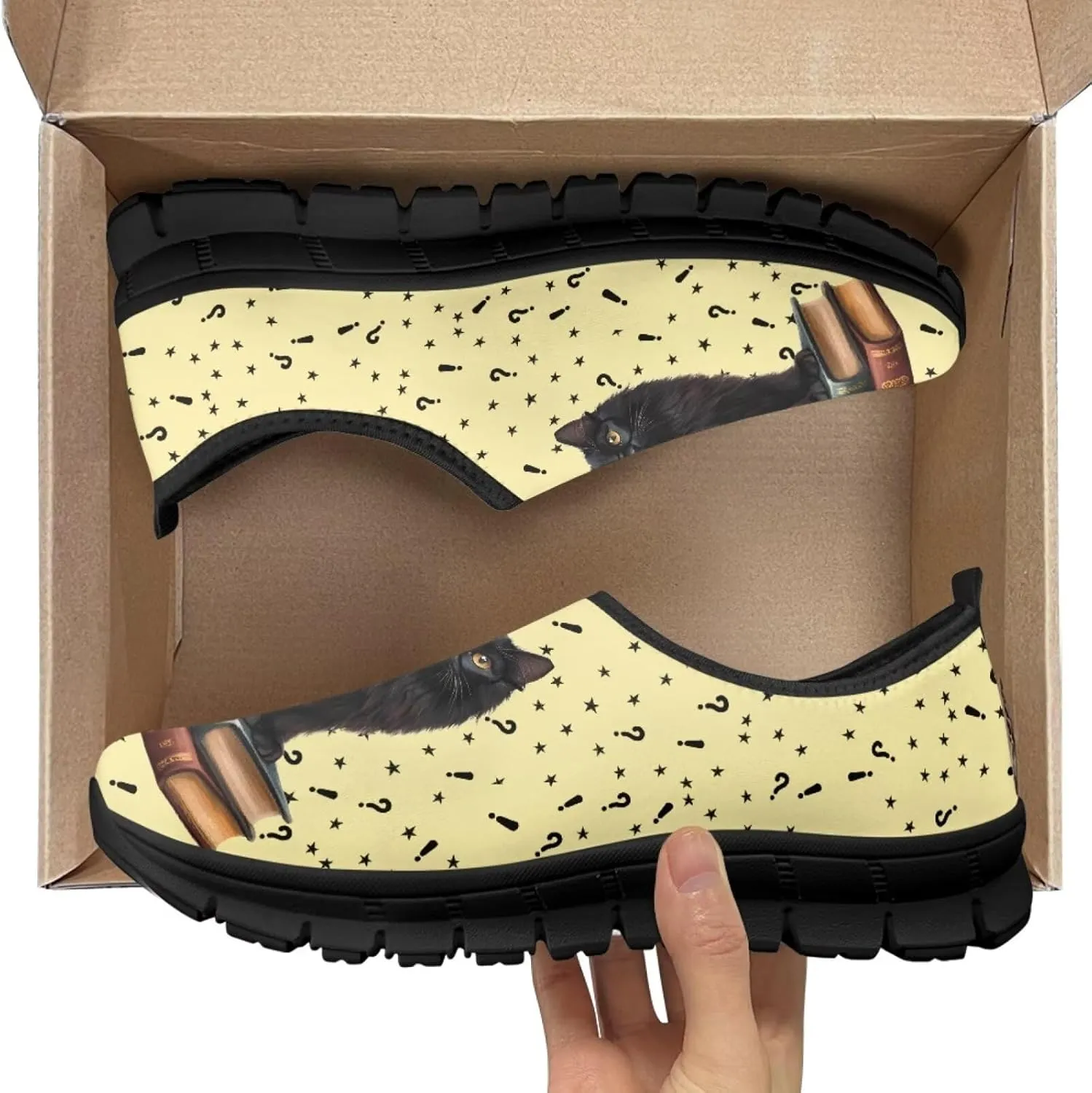 Low-Cut Animals Design Casual Shoes - Women's Walking Shoes, Tennis Shoes, Polyester Fabric Shoes