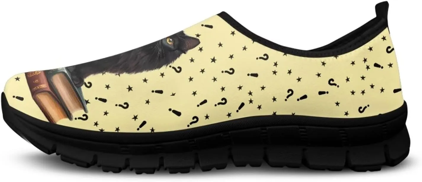 Low-Cut Animals Design Casual Shoes - Women's Walking Shoes, Tennis Shoes, Polyester Fabric Shoes
